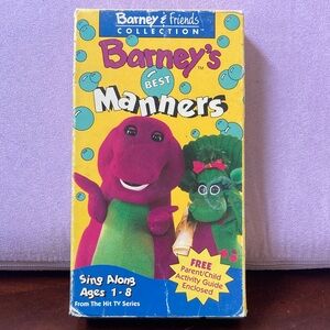 1992 VHS Barney & Friends
